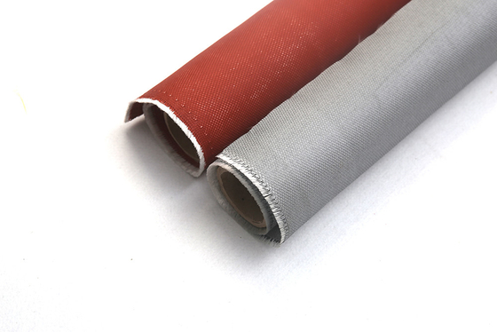 Покрытие силикона провода нержавеющей стали M850 1-Side 120gsm серое которое использовало для куртки Removale и занавеса дыма