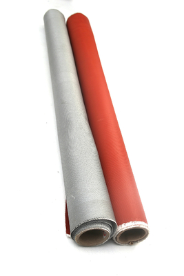 PU покрыл предохранение от 850gsm ткани 0.8mm стеклоткани прочное сваривая и занавес дыма