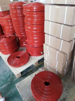 Высокотемпературная стеклоткань силиконовой резины Sleeving для проводов кабелей
