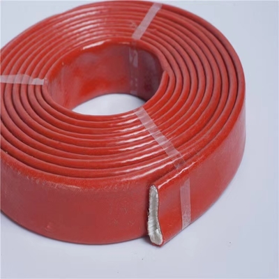 Огнезащитная стеклоткань Sleeving анти- въедливые химикаты покрытые с силиконовой резиной
