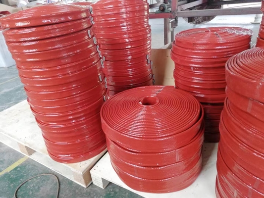 Огнезащитная стеклоткань Sleeving анти- въедливые химикаты покрытые с силиконовой резиной