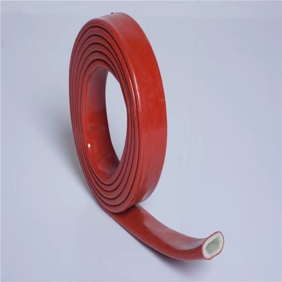 Огнеупорная стеклоткань силиконовой резины Sleeving теплостойкий рукав