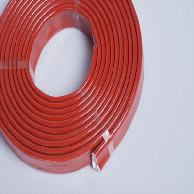 Огнеупорная стеклоткань силиконовой резины Sleeving теплостойкий рукав