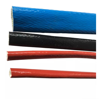 Рукав огня стеклоткани силиконовой резины огнестойкости Sleeving
